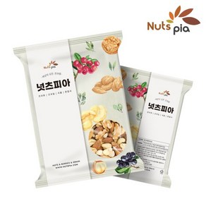 믹스너트 견과류 7종 세븐믹스 레벨업너트 1kg + 1kg (총 2kg), 2개