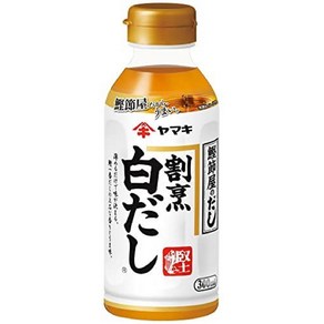 일본 야마키 갓포 화이트 시로 다시 육수 500ml, 1개