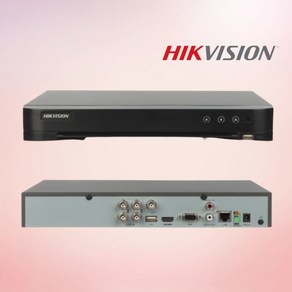 하이크비전 힉비전 4채널 400만화소 CCTV 녹화기 DVR 얼굴인식 올인원, 1개