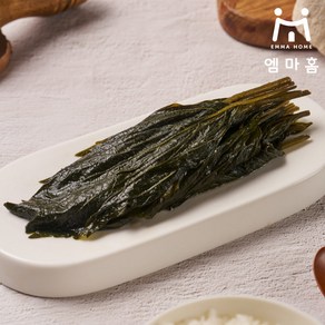 [엠마홈] 밥도둑 반찬 간장깻잎 장아찌 국내가공, 1kg, 1개