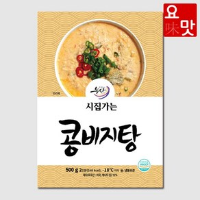 시집가는농산 요맛 콩비지탕 500g x 8팩, 8개