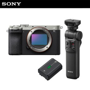 소니 공식대리점 카메라 A7C2 BODY 실버 + GP-VPT2BT + NP-FZ100 풀프레임 컴팩트 알파, 단품