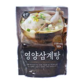 [홈쇼핑] 신세계 올반 유황먹인 냉장닭 영양삼계탕, 900g, 8개