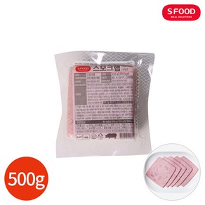 에스푸드 스모크 슬라이스햄 500g