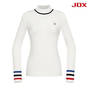 [[JDX] NC 일산] 여성 JDX 반밀라노 조직 믹스 하이넥 풀오버 스웨터 X1SPU8330WH