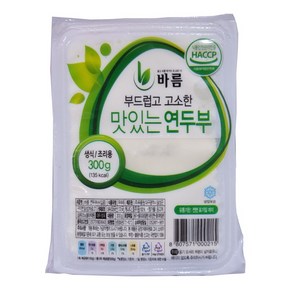 바름맛있는연두부 300G푸름원, 1개, 300g