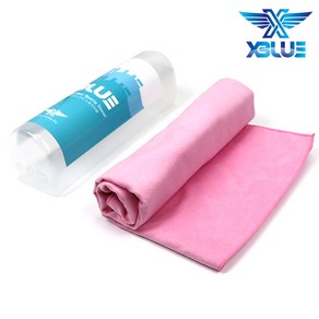 XBL-2500-PNK 엑스블루 건식 스포츠 타올 수영용품