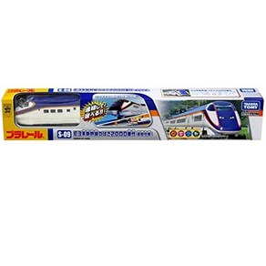 S-09 PLARAIL TAKARA TOMY 다카라 토미 「프라레일 E3계 신칸센 츠바사 2000번대(연결 사양)」 전철 열차 장난감 3세 이상, 1개