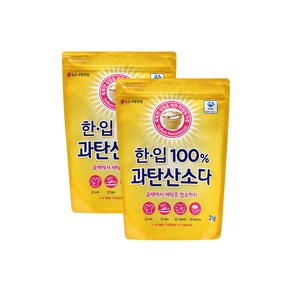 한입 100% 과탄산소다 리필형, 2kg, 2개