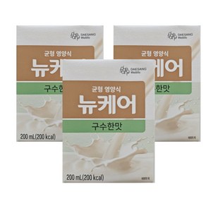 대상웰라이프 뉴케어 미니 구수한맛, 200ml, 60개