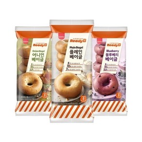 냉동 베이글 5입 1봉 (어니언/플레인/블루베리), 1개, 500g