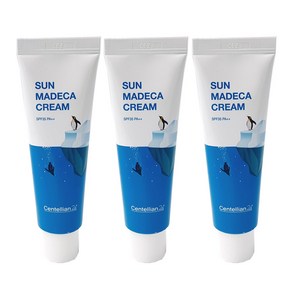 선 마데카 크림 선로션 선크림 쿨링, 50ml, 3개