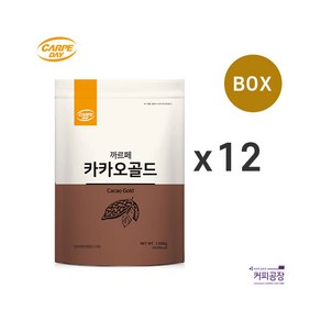 까르페 카카오 골드 파우더 1kg 12개 박스, 1개입