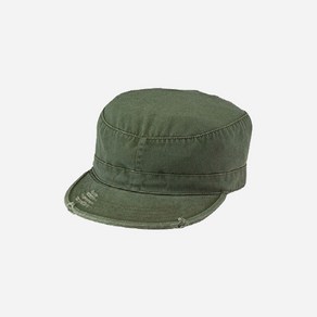 [로스코/국내배송] VINTAGE SOLID OLIVE FATIGUE CAP 군모