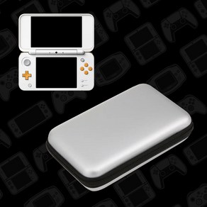 new 2DS XL 닌텐도 뉴이다수 가방 파우치, 실버 (120-3004), 1개