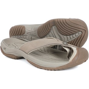 킨 WAIMEA LEATHER FLIP FLOPS BRINDLE BIRCH (1029125)