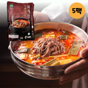 육개장(실온 선봉 600g)X5 식자재, 600g, 5개