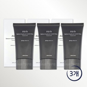 아비브 수분초 히알루론 선스크린 프로텍션 튜브 SPF50+ PA++++, 50ml, 3개