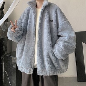 남자 후리스 빅사이즈 양털 봄 가을 간절기 겨울 오버핏 두꺼운 집업 플리스 자켓 상의 2022 fleece jacket men KB0376