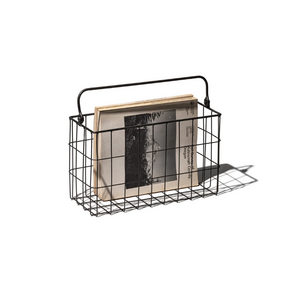 푸에브코 PUEBCO MAGAZINE WIRE BASKET 매거진 와이어 철제 바스켓, 1개