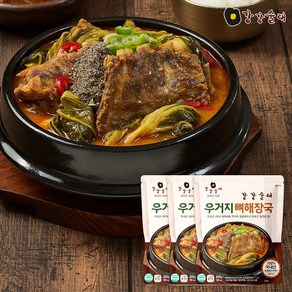 강강술래 우거지 뼈해장국800g, 3개, 800g