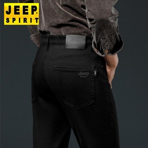 JEEP SPIRIT 지프 스피릿 바지 남성 가을 겨울 뉴 패션 스타일 스트레이트 캐주얼 팬츠 느슨한 사업 스트레치 올 매치 방첩 공예 두꺼운 남자 바지 J707