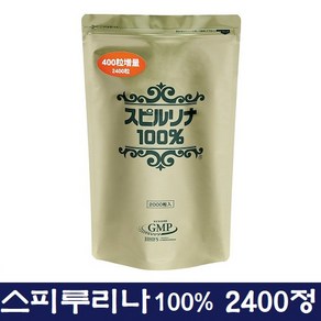 스피루리나 100% 2000정 + 증량400정 (2400정), 1개, 2400정