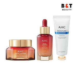 AHC 로얄 사포닌 앰플 30ml + 사포닌 크림 60ml + 핸드크림 75ml, 1개