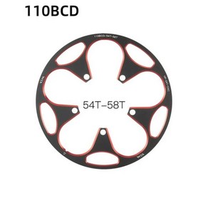 자전거 크랭크 체인링 전문 산악 MTB 체인 보호 커버 110BCD 및 130BCD 48 50 52 54 56 58T 60T 세트 스프로킷 호환 부품 442086