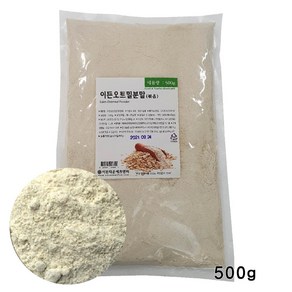 볶음오트밀분말(수입산) 500g/오트밀가루 오트밀 귀리, 1개