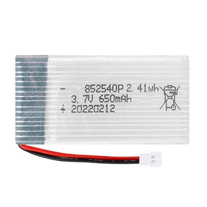 SYMA X5 X5C X5SW 드론배터리 드론부품, 02. (X5C) 3.7V 650mah (MOLEX), 1개