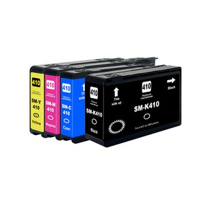 [삼성전자] INK-K410 호환잉크 SL-J2920W SL-J2960FW 비정품잉크, 4개세트(검정+파랑+빨강+노랑), 1세트