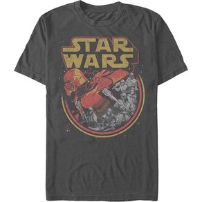 ROCKPANDA The Rise Of Skywalker Retro Knights Ren Star Wars 반팔티