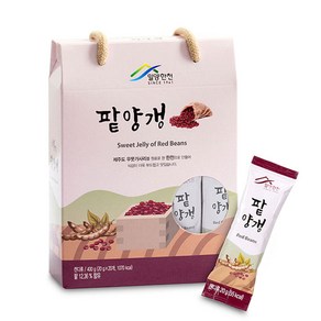 [밀양한천] 명품 디저트 팥 양갱세트 선물세트, 1개, 400g