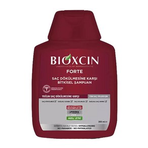 BIOXCIN 터키샴푸 비옥신 포르테 허브 샴푸 300ml 터키 튀르키예, 1개