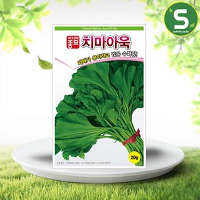 솔림텃밭몰 아욱씨앗 20g 치마아욱 쌈채소 채소씨앗 민속채소, 1개