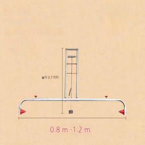 비닐멀칭기 비닐피복기 텃밭 농사 비닐덮는기계 농업용 수동 농기구, B, 1개