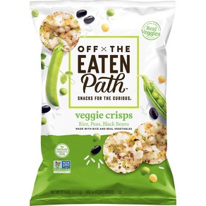 Off The Eaten Path Veggie Cisps 6.25 Oz Off The Eaten Path 베지 크리스프 6.25온스, 1개, 177g