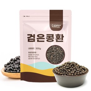 자연초 검은콩환 검정콩환 300g, 4개