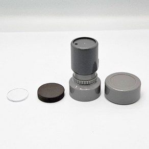 DIY 스탬프 재료 공 스템프 28mm 도장 부자재 셀프 제작, 1개, 28mm(그레이)