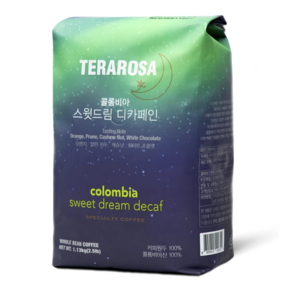 코스트코 TERAROSA 디카페인원두커피 1.13KG 원두 커피 향긋한, 1개, 2.26kg