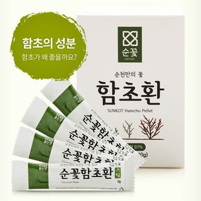 100플러스몰 순꽃 함초환 스틱 3gx30포 순천만 함초 식이섬유, 90g, 1개