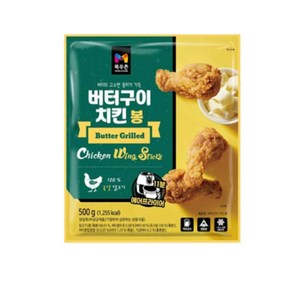 목우촌 버터구이치킨 봉 500g 2개, 단품, 단품