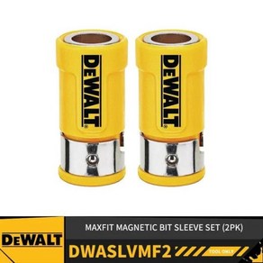 DEWALT 디월트-dbaslvmf2 MAXFIT 마그네틱 비트 슬리브 세트 드라이버 전동 공구 액세서리 DCF850 DCF887