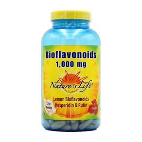 Natue's Life 바이오플라보노이드 1000mg 250타블렛, 1개, 250정