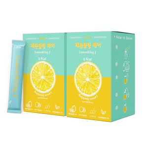 레몬클링 제이 부담없이 제로 칼로리 수분충전 음료 레몬 & 과라나 1Box 10포