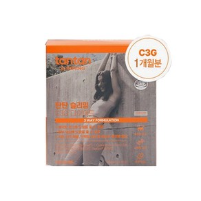 탄탄슬리밍 C3G 다이어트 60포, 1개, 75g