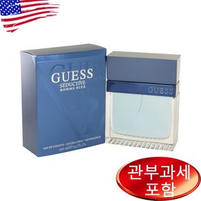 게스 시덕티브 옴므 블루 오드뚜왈렛 100ml 남성, 1개