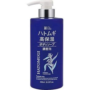 Japan 여백 율무 고보습 바디워시 600mL, 1개