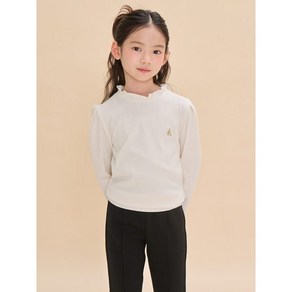 빈폴 BEANPOLE KIDS 골지 소재 여아 티셔츠 아이보리 BI4741G010 408555